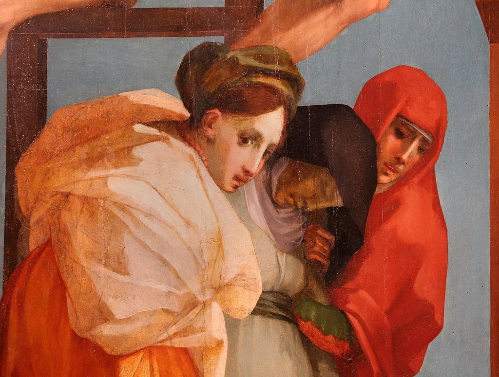 Discesa dalla croce - Pinacoteca Comunale, Volterra, dettaglio
